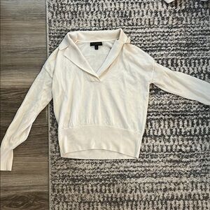 Banana Republic Elegant Cream Sweater